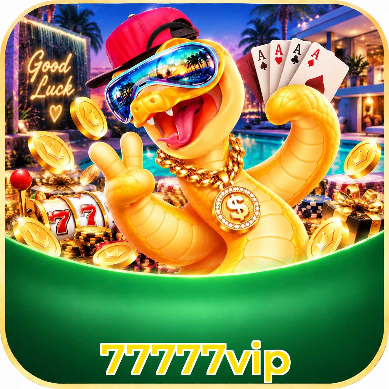 APP 77777vip para iOS e Android com 187 mil downloads